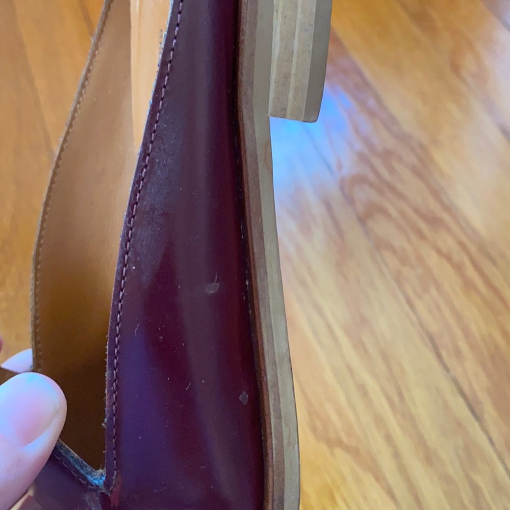 Everlane Oxblood Modern Loafer Mule size 7 - Picture 9 of 10